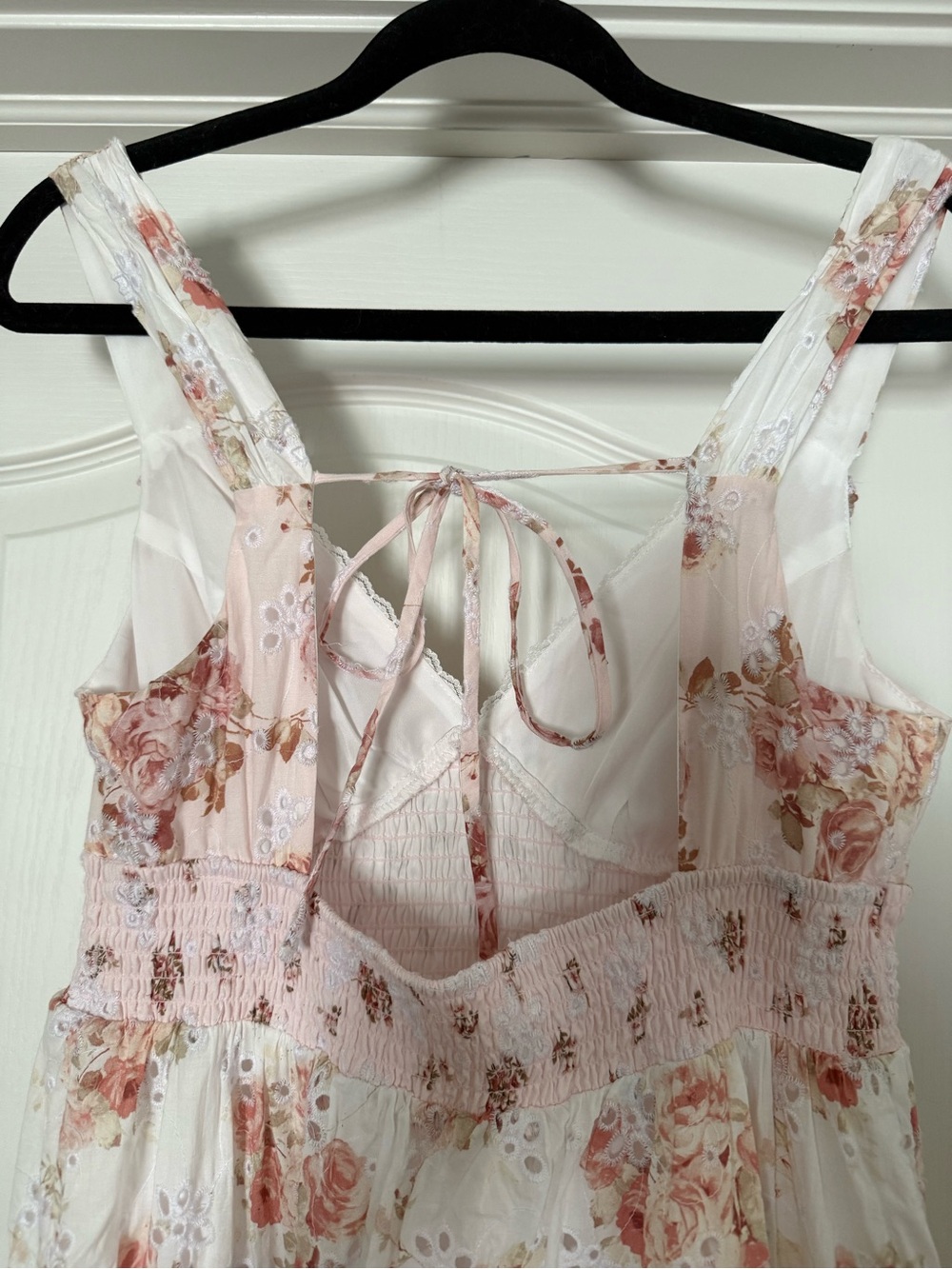 Altar'd State Pink and White Floral Maxi Dress - Picture 5 of 6